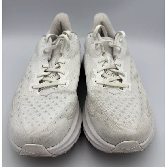 Hoka Clifton 9 Running Shoes White Size 12B main image 4